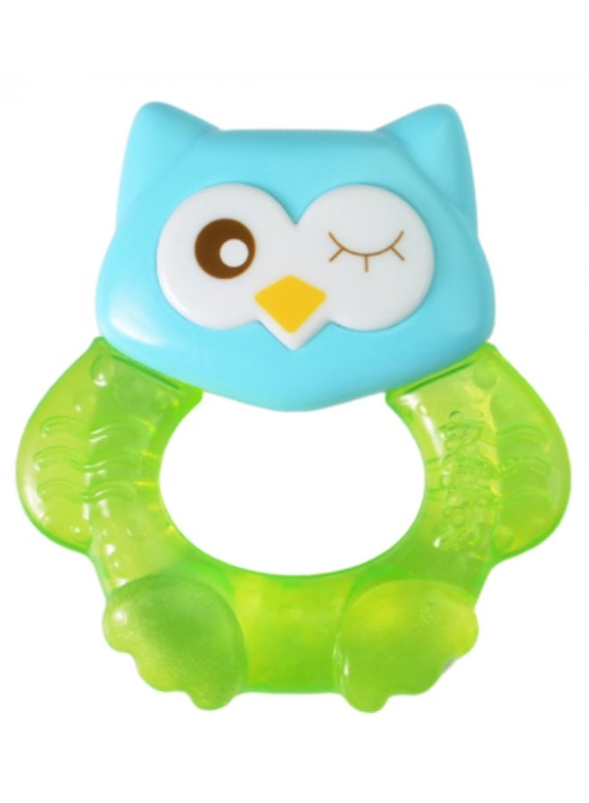 Silicone Owl Teether,Food-Grade Smiling Teething Toy for Infants, Soft Chew Toys for Babies, BPA Free, Toy for 3 Months+